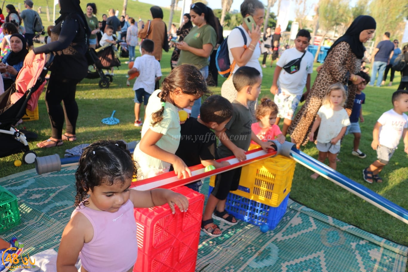  فعاليات شيّقة للأطفال في متنزه العجمي بمدينة يافا